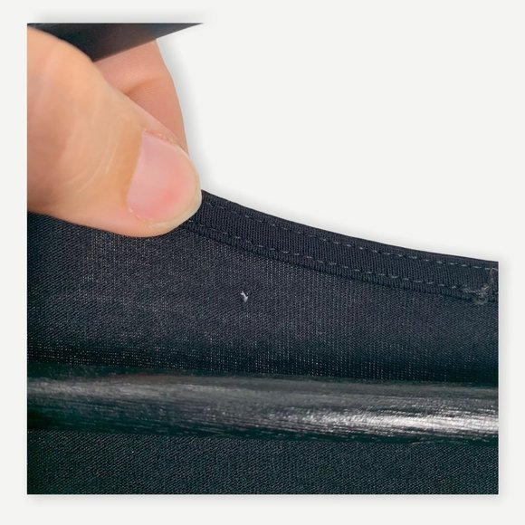 Eileen Fisher Black Long Sleeve Fit Flare Casual Dress Small Petite - Picture 11 of 12